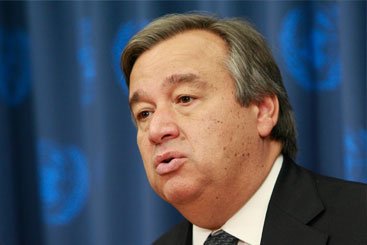 Secretary-General António Guterres briefing correspondents